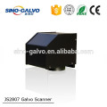 Sino-Galvo Hochgeschwindigkeits-Modell JS2807 16mm Strahlöffnung Laser Kopf Galvanometer